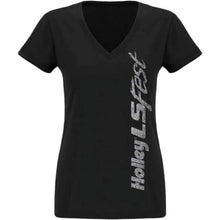 Load image into Gallery viewer, Ls-Ladies-V-Neck-Block-Party-Tee--