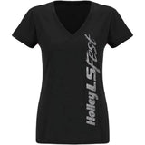 Holley 10245-2XHOL LS Ladies V-Neck Block Party