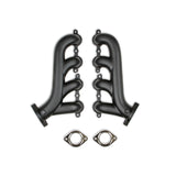 Flowtech 31730-3FLT  Ls Swap Exhaust Manifolds - Black Ceramic Finish