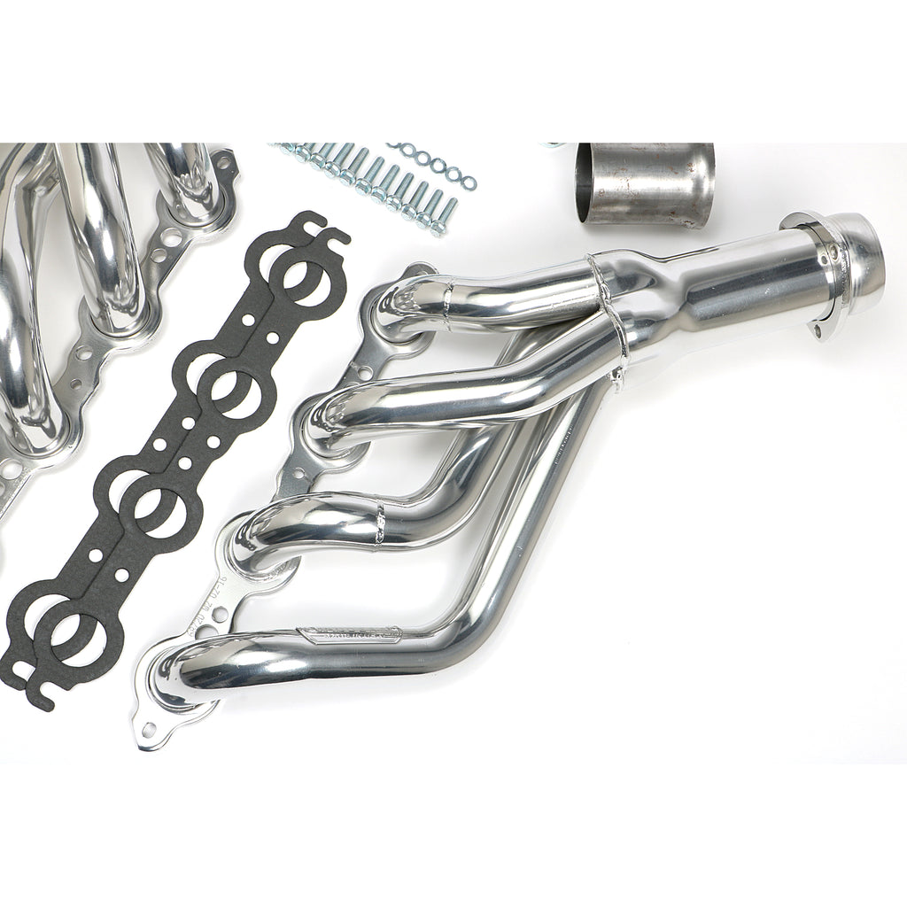 Ls-Swap-Headers;-Mid-Length;-70-81-Camaro--Firebird;-Htc-Silver-Ceramic