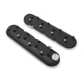 Holley 241-91 LS Valve Covers - Satin Black Textured Finish