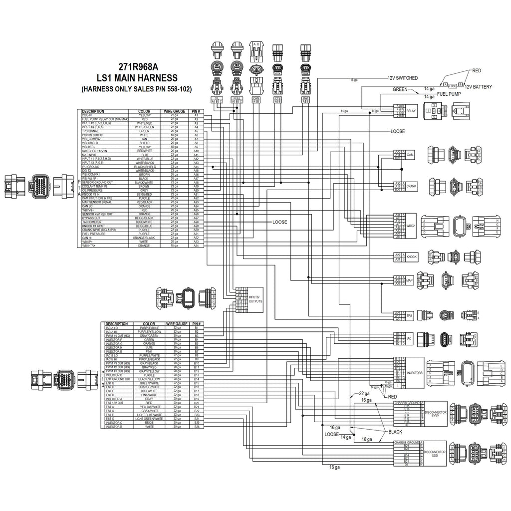 Ls16-(24X1X)-Engine-Main-Harness
