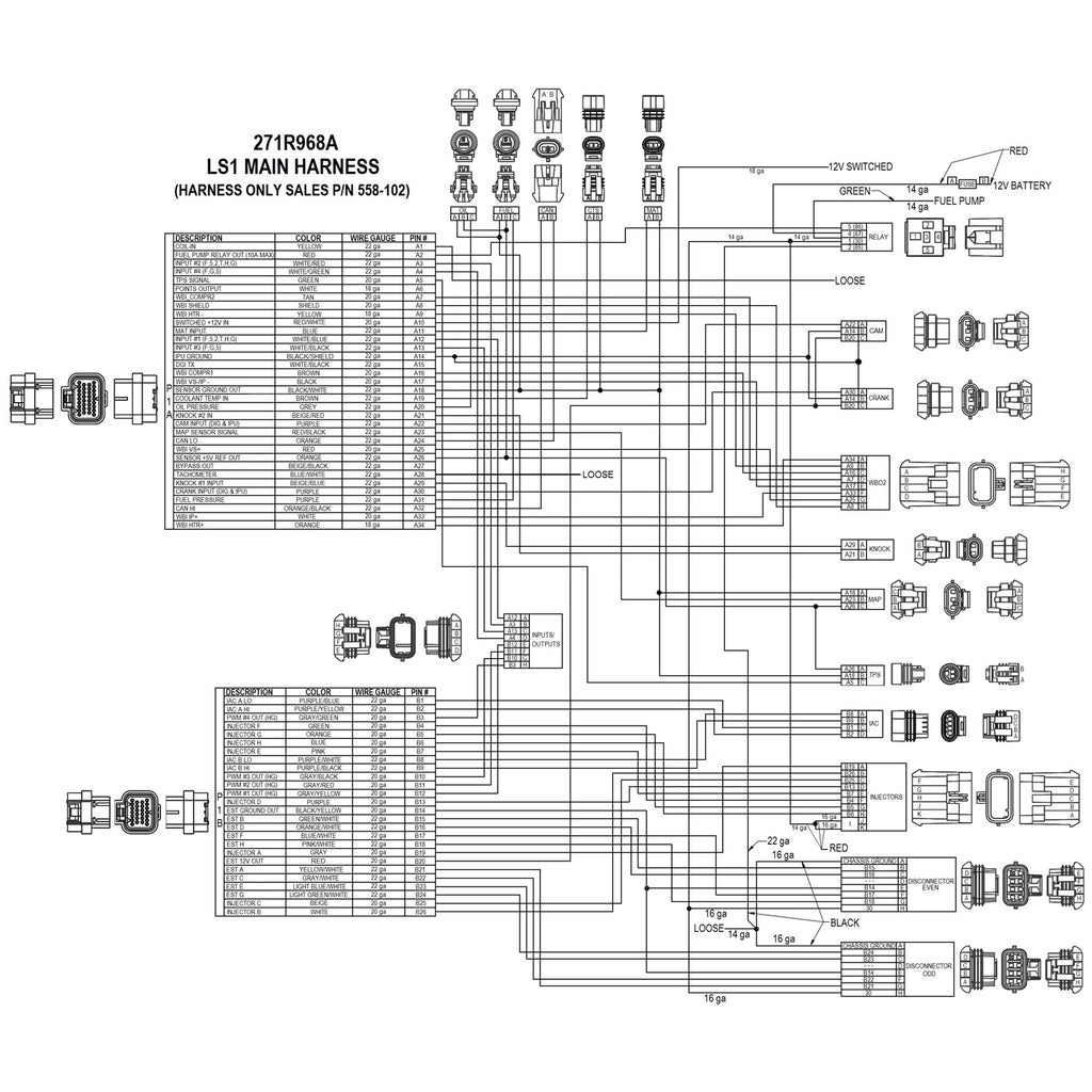 Ls16-(24X1X)-Engine-Main-Harness