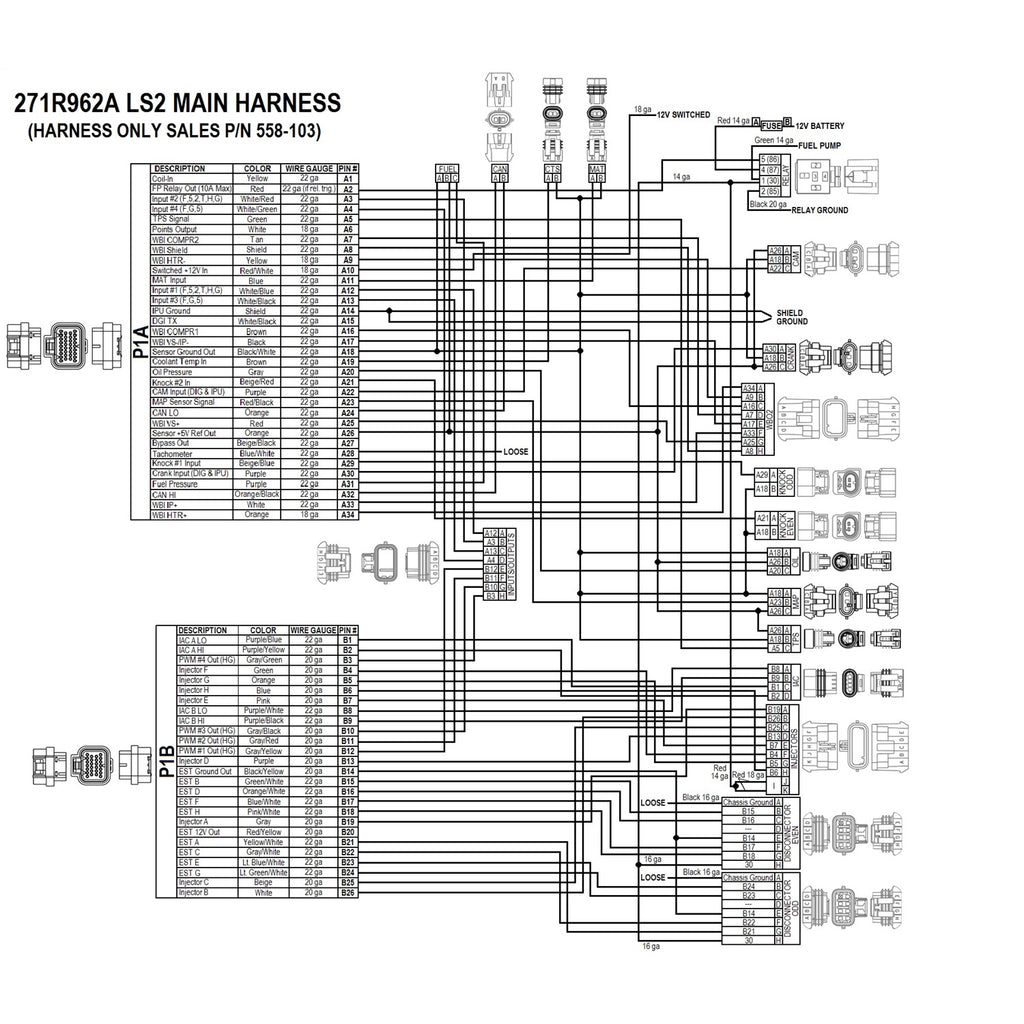 Ls237-(58X4X)-Engine-Main-Harness