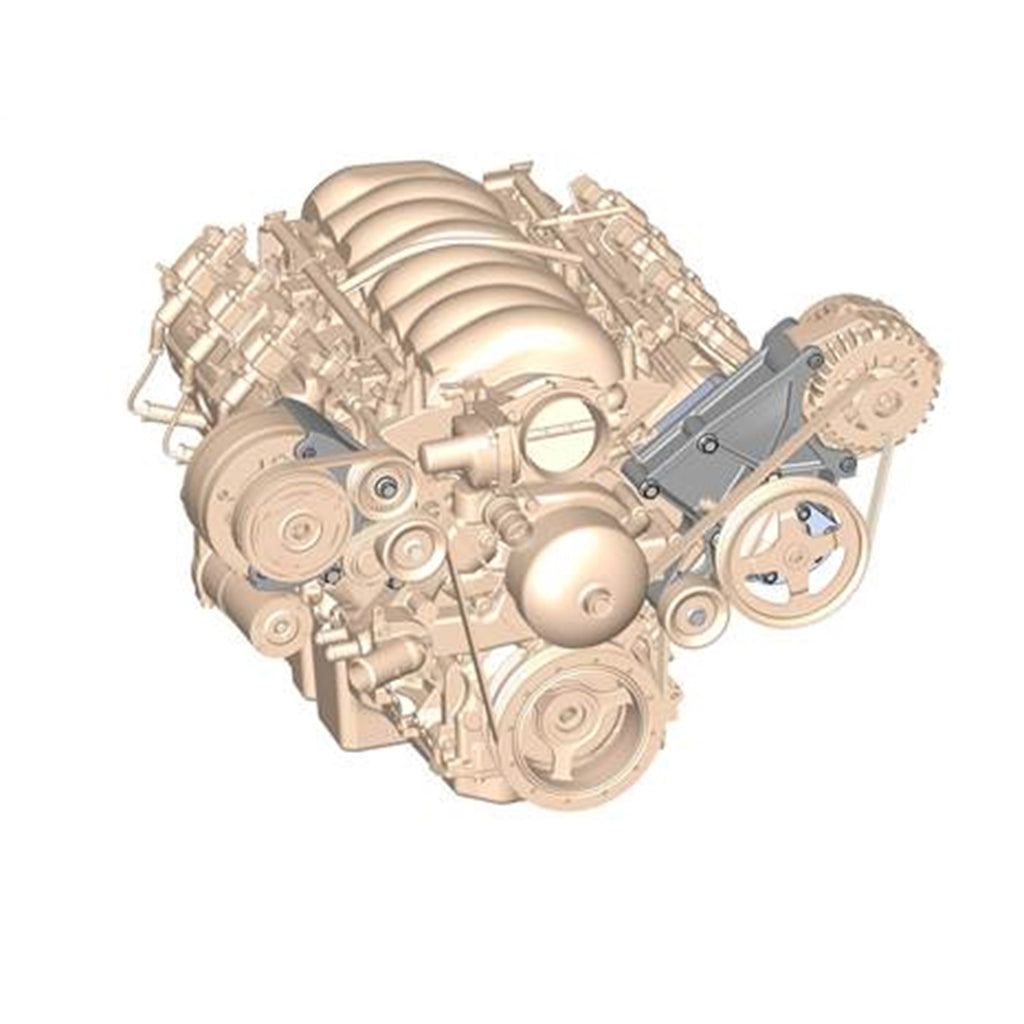 LsLt-High-Mount-Accessory-Drive-Bracket---AC,-PS--Alt-Brackets---Works-With-R4-Compressor