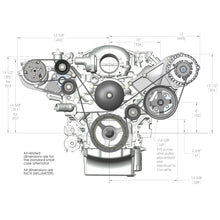 Load image into Gallery viewer, LsLt-High-Mount-Accessory-Drive-Bracket---Passengers--Drivers-Side-Brackets-Black