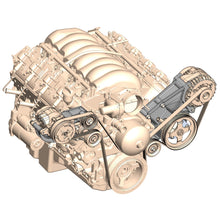 Load image into Gallery viewer, LsLt-High-Mount-Accessory-Drive-Bracket---Passengers--Drivers-Side-Brackets-Polished