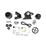Holley 20-136BK LS/LT High-Mount Complete Accessory Drive Kit- Black Finish