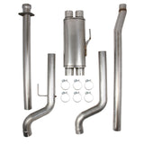 Hooker BH3356  BlackHeart Mid-Pipe with Muffler