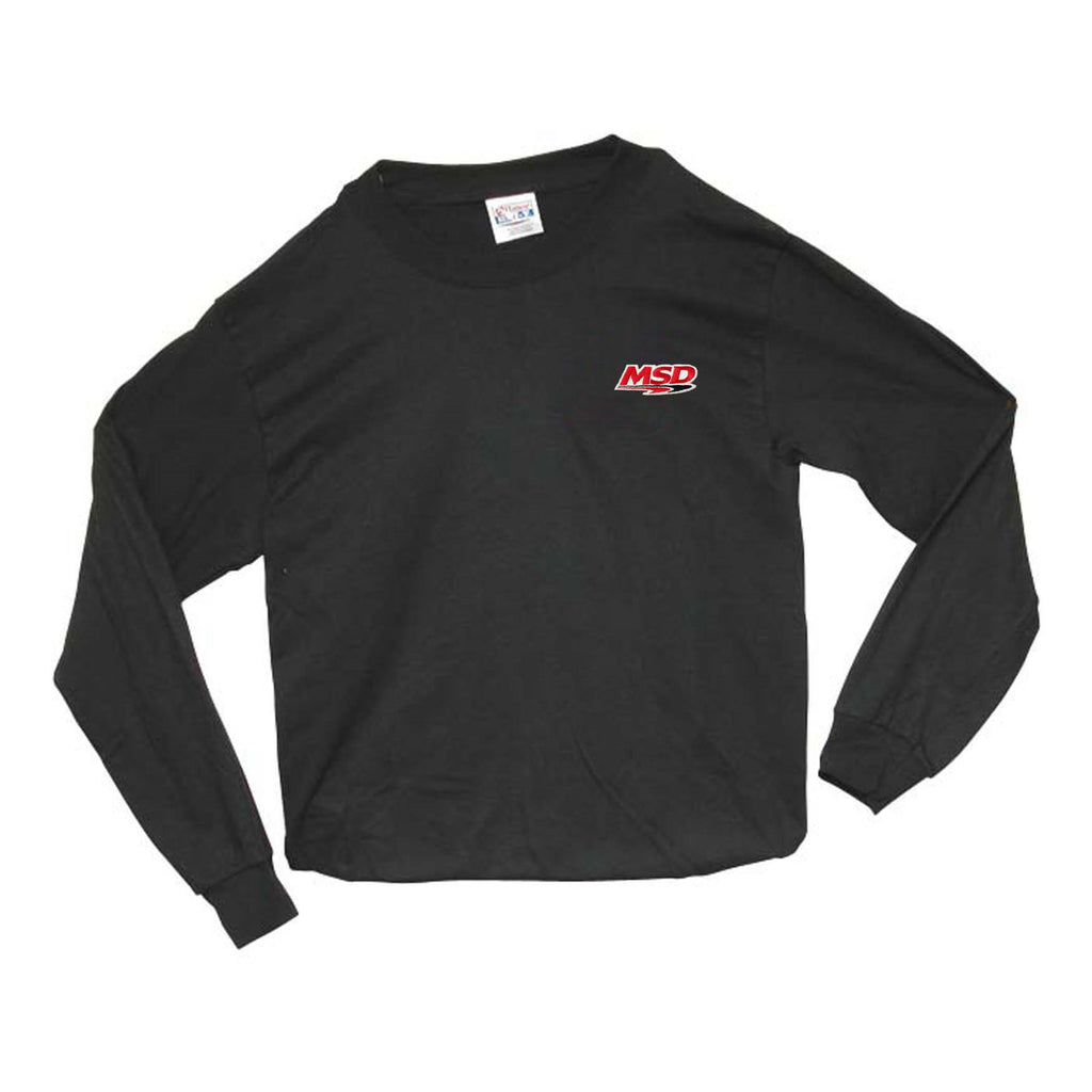 Lts-Msd-T-Shirt,-Black,-Long-Sleeve,-La
