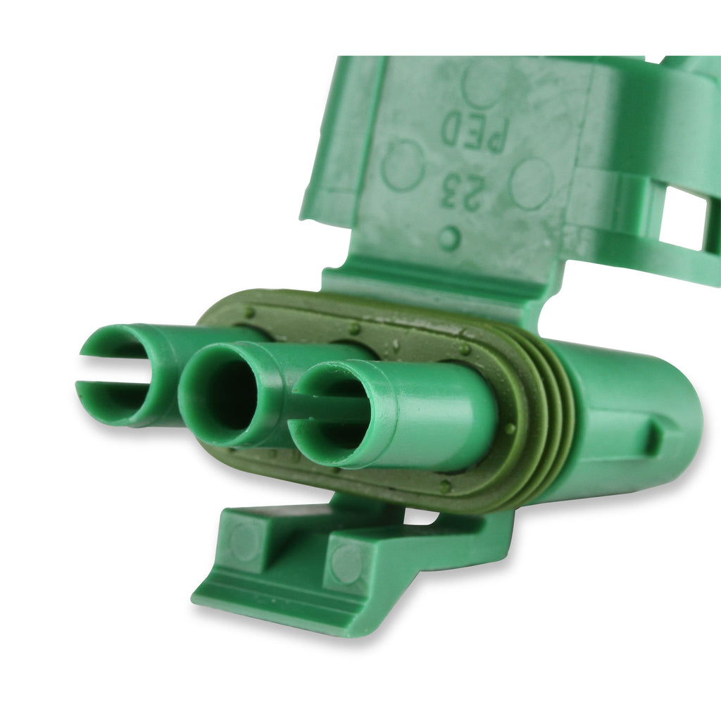 Lts-Weather-Pack,-3-Cavity,-Tower,-Green