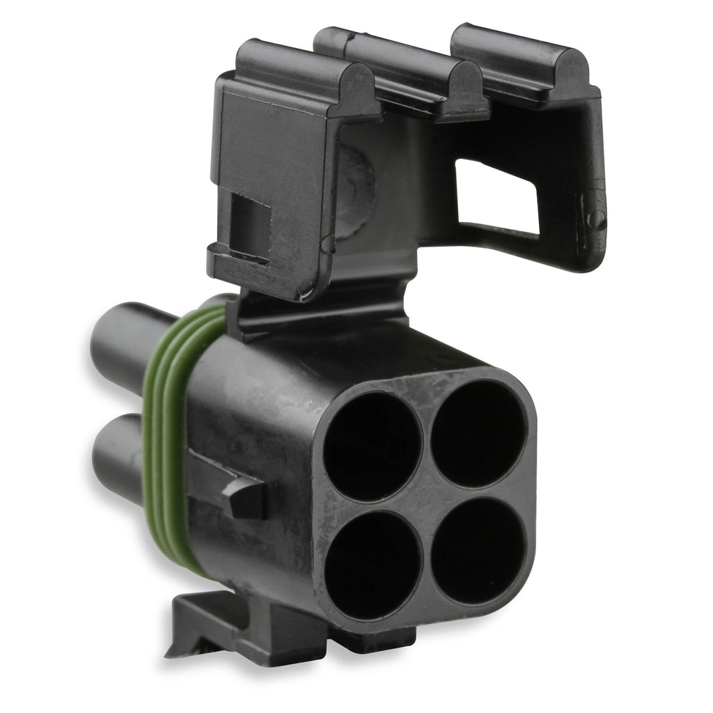 Lts-Weather-Pack,-4-Cavity,-Tower,-Black