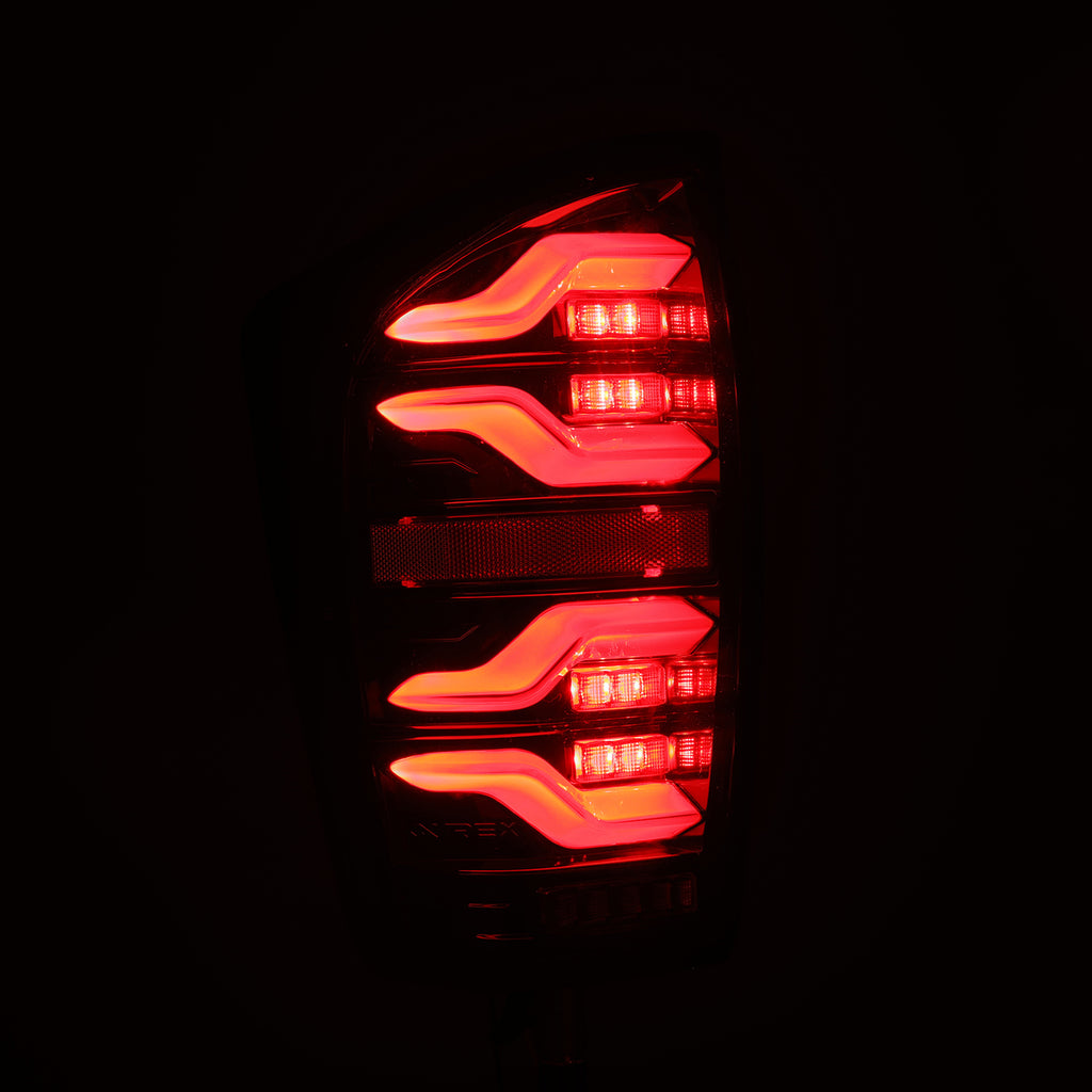 Luxx-Series-Alpha-Black-Led-Taillight-;-16-23-Tacoma-With-Activation-Light-Amp;-Sequential-Signal