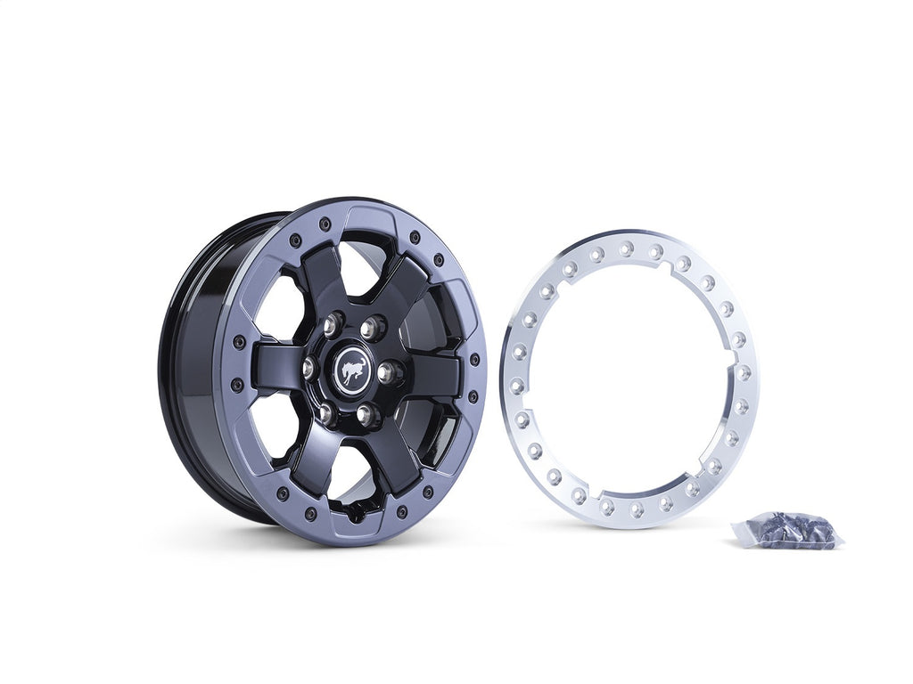 Ford Performance Parts M-1007-DC17B 2021-2025 Bronco 17" X 8.0" Badlands Beadlock Wheel Kit for Select Ford Bronco