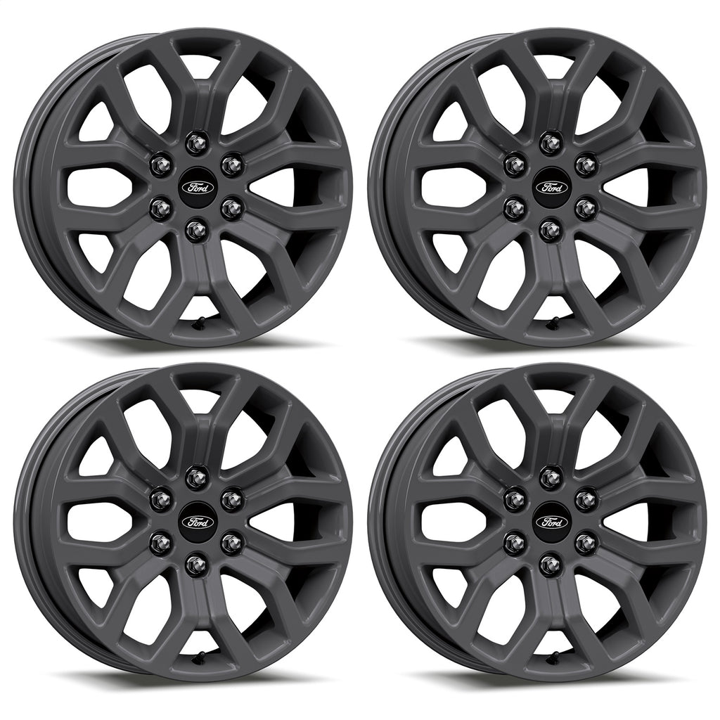 Ford Performance Parts M-1007K-1875G 2015-2023 F-150 18"X 7.5" Wheel Kit-Matte Gray for Select Ford F-150