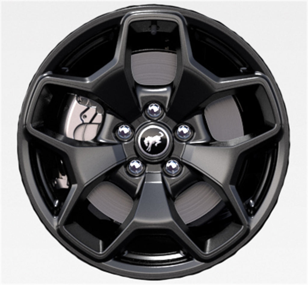 Ford Performance Parts M-1007K-BS17GB 2021-2024 Bronco Sport 17" X 7" Wheel Kit-Gloss Black for Select Ford Bronco Sport