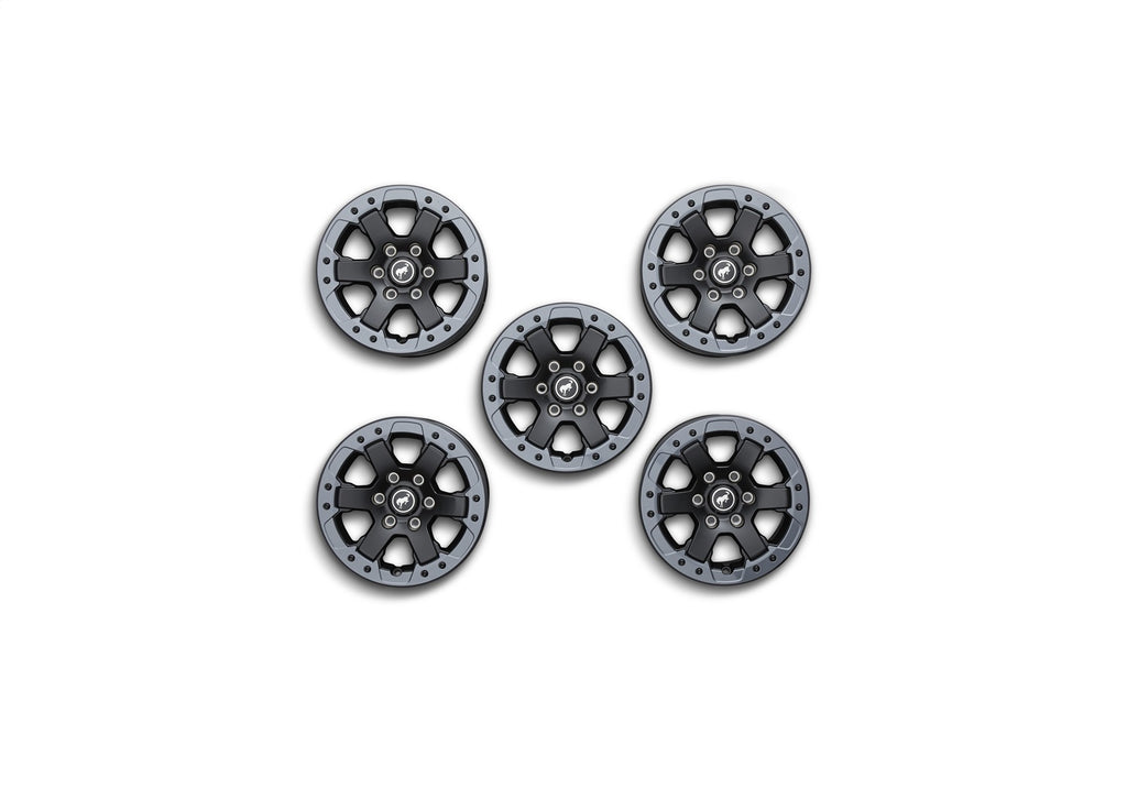 Ford Performance Parts M-1007K-DC178B 2021-2024 Bronco 17" X 8" Beadlock Capable Wheel Kit-Badlands for Select Ford Bronco
