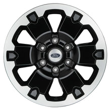 Load image into Gallery viewer, Ford Performance Parts M-1007K-DC18X8BMF 2019-2025 Ranger 18" Black Machined Face Wheel Kit for Select Ford Bronco, Ford Ranger