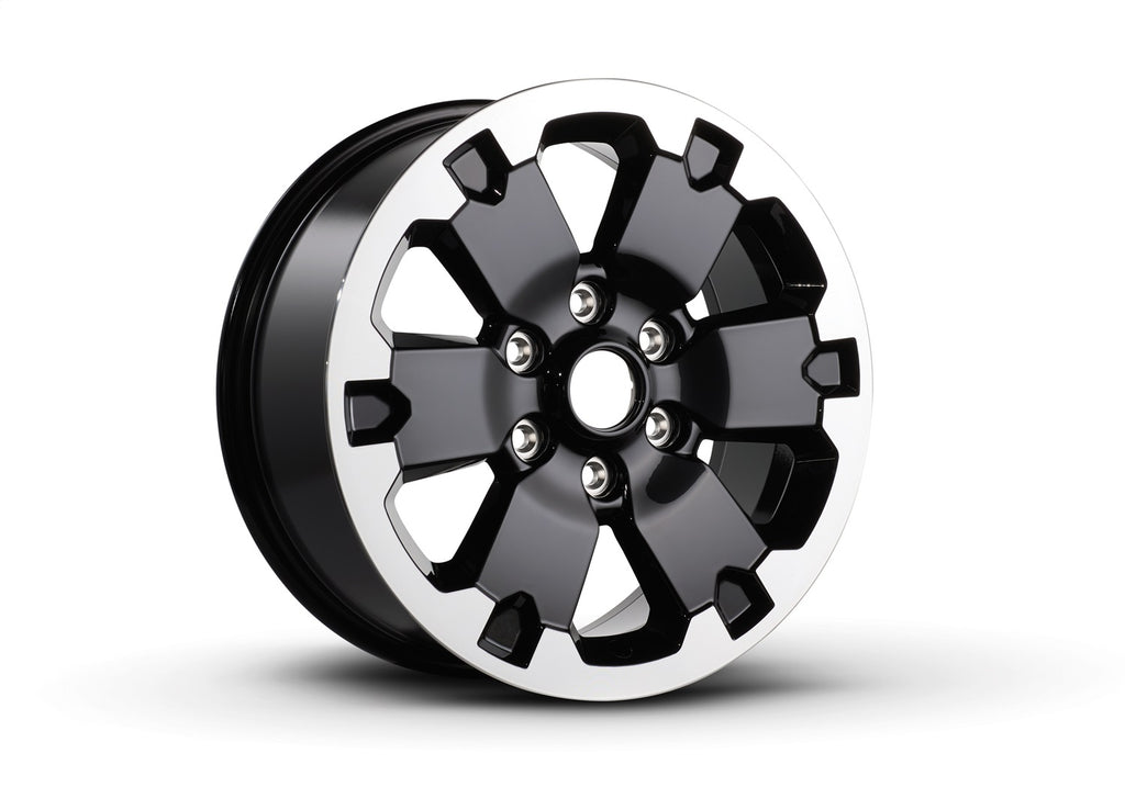 Ford Performance Parts M-1007K-DC18X8BMF 2019-2025 Ranger 18" Black Machined Face Wheel Kit for Select Ford Bronco, Ford Ranger
