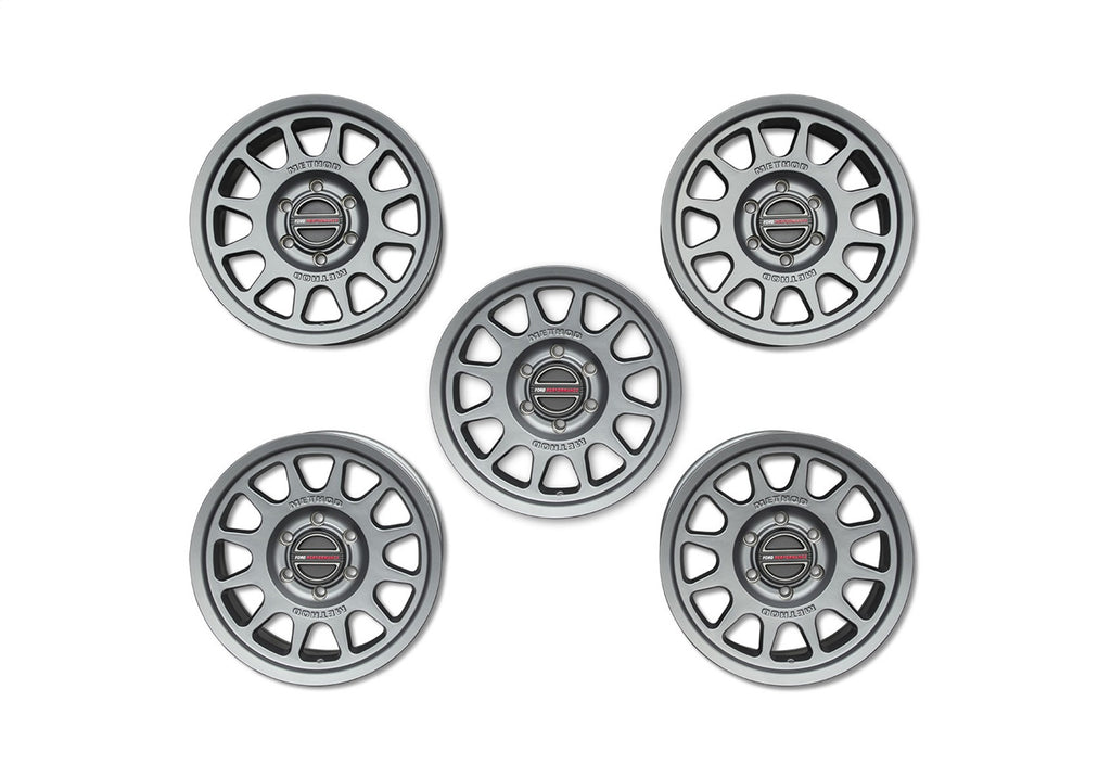 Ford Performance Parts M-1007K-M1785KG Bronco 17" X 8.5" Method Wheel + Center Cap-Gray for Select Ford Bronco
