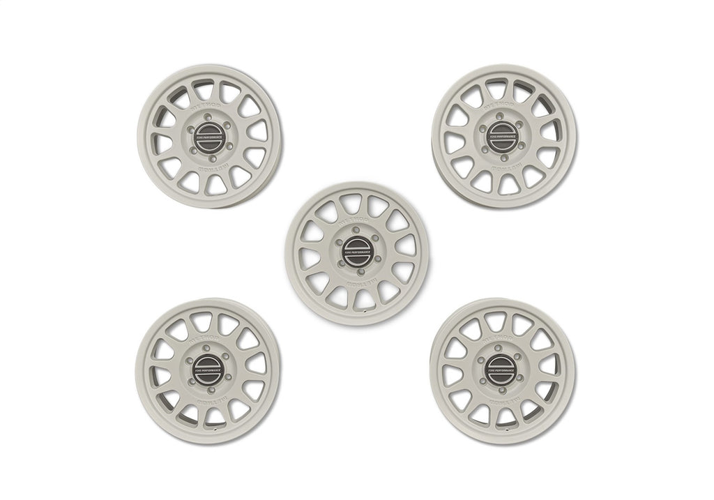 Ford Performance Parts M-1007K-M1785KW Bronco 17" X 8.5" Method Wheel + Center Cap-White for Select Ford Bronco