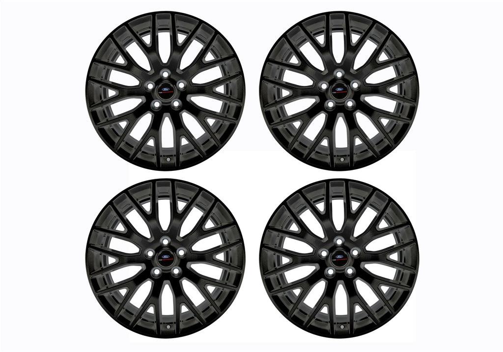 Ford Performance Parts M-1007K-M19XB 2015-23 Mustang Pp Wheel Kit 19X9/9.5- Matte Black for Select Ford Mustang