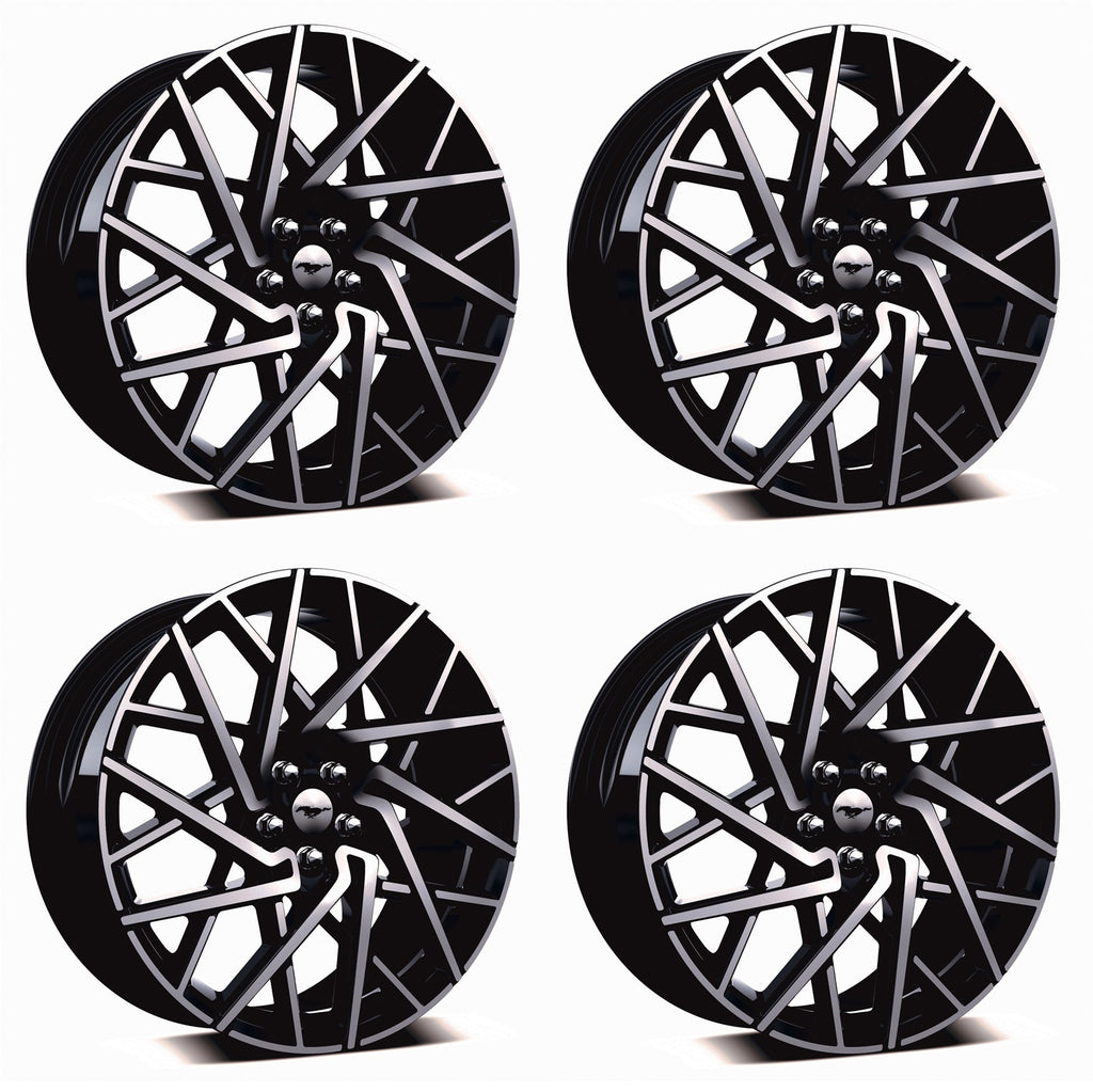 Ford Performance Parts M-1007K-M2080 2021-2024 Mustang Mach-E 20" Wheel Kit-Machined Face for Select Ford Mustang, Ford Mustang Mach-E