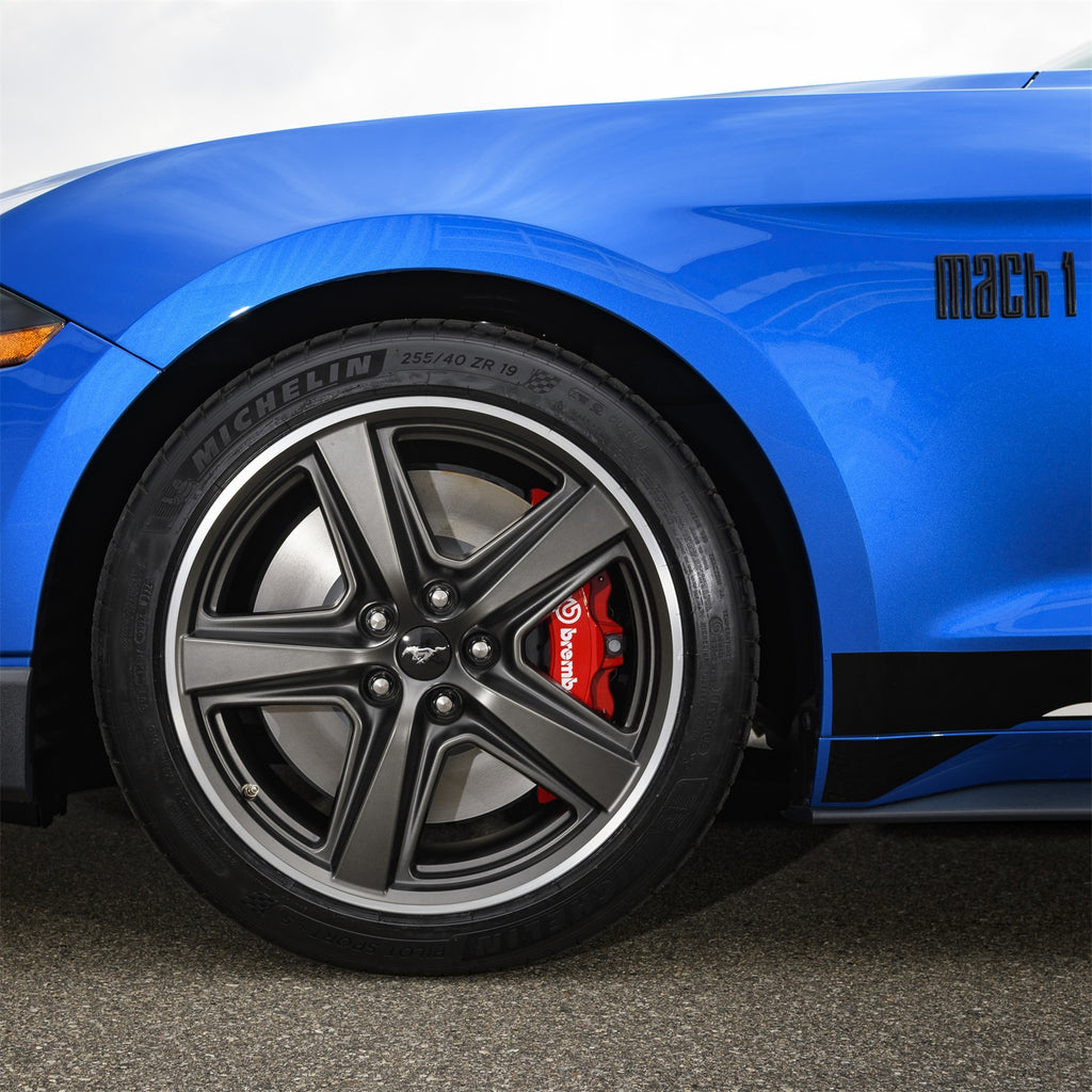 Ford Performance Parts M-1007K-MACH1S 2015-2023 Mustang Mach 1 5-Spoke 19" X 9.5" & 19" X 10" Wheel Kit for Select Ford Mustang