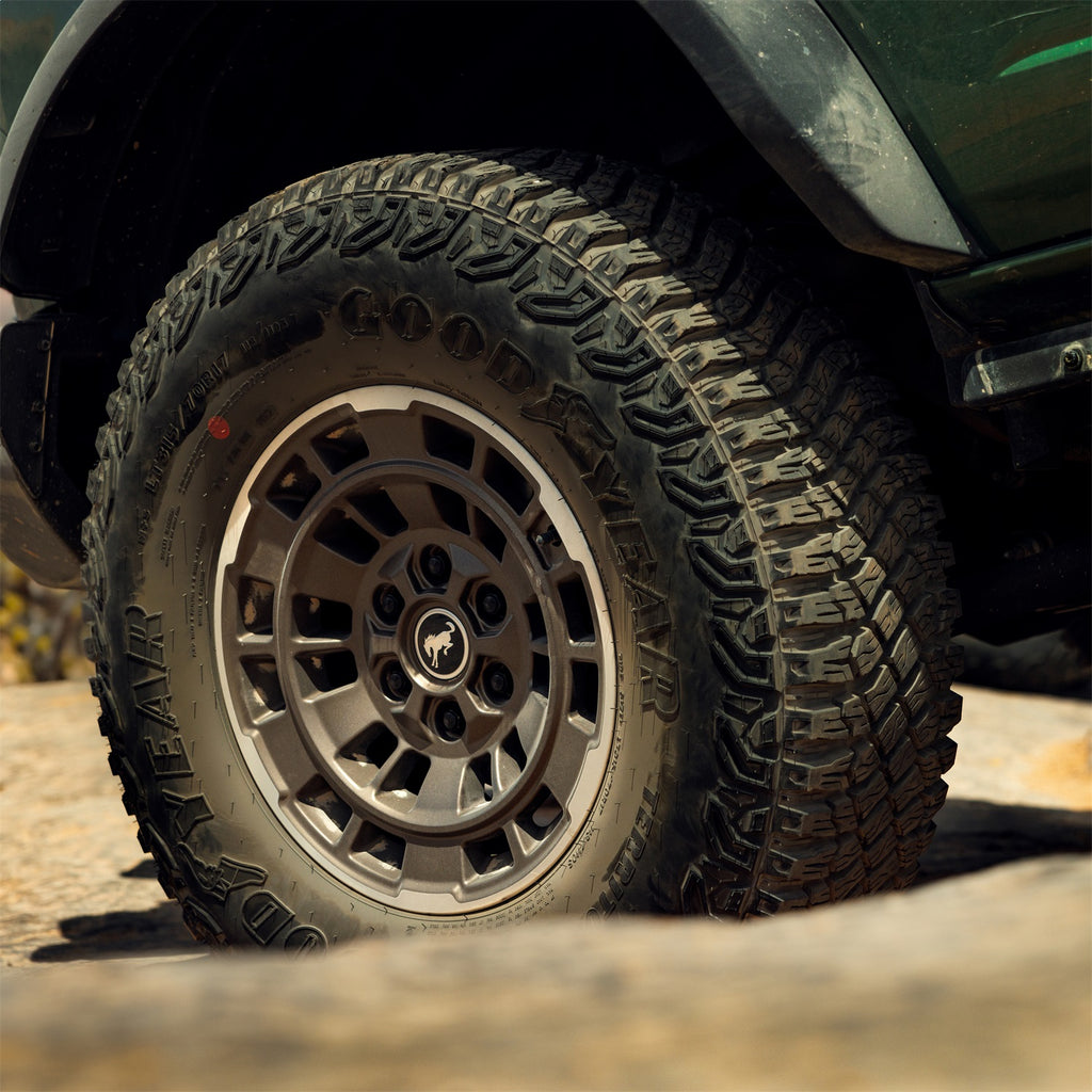Ford Performance Parts M-1007K-P1785BRN 2021-2024 Bronco 17" X 8.5" Wheel Kit-Sinister Bronze for Select Ford Bronco