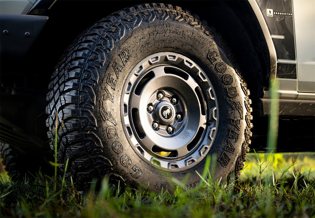 Ford Performance Parts M-1007K-P1785E 2021-2024 Bronco Everglades Wheel Kit-Carbonized Gray for Select Ford Bronco