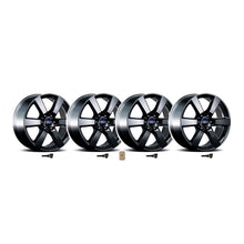 Load image into Gallery viewer, Ford Performance Parts M-1007K-P20XB 2015-2020 F-150 20" X 8.5" Six Spoke Wheel Set With TPMS Kit-Matte Black for Select Ford F-150