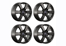 Load image into Gallery viewer, Ford Performance Parts M-1007K-P20XB 2015-2020 F-150 20" X 8.5" Six Spoke Wheel Set With TPMS Kit-Matte Black for Select Ford F-150