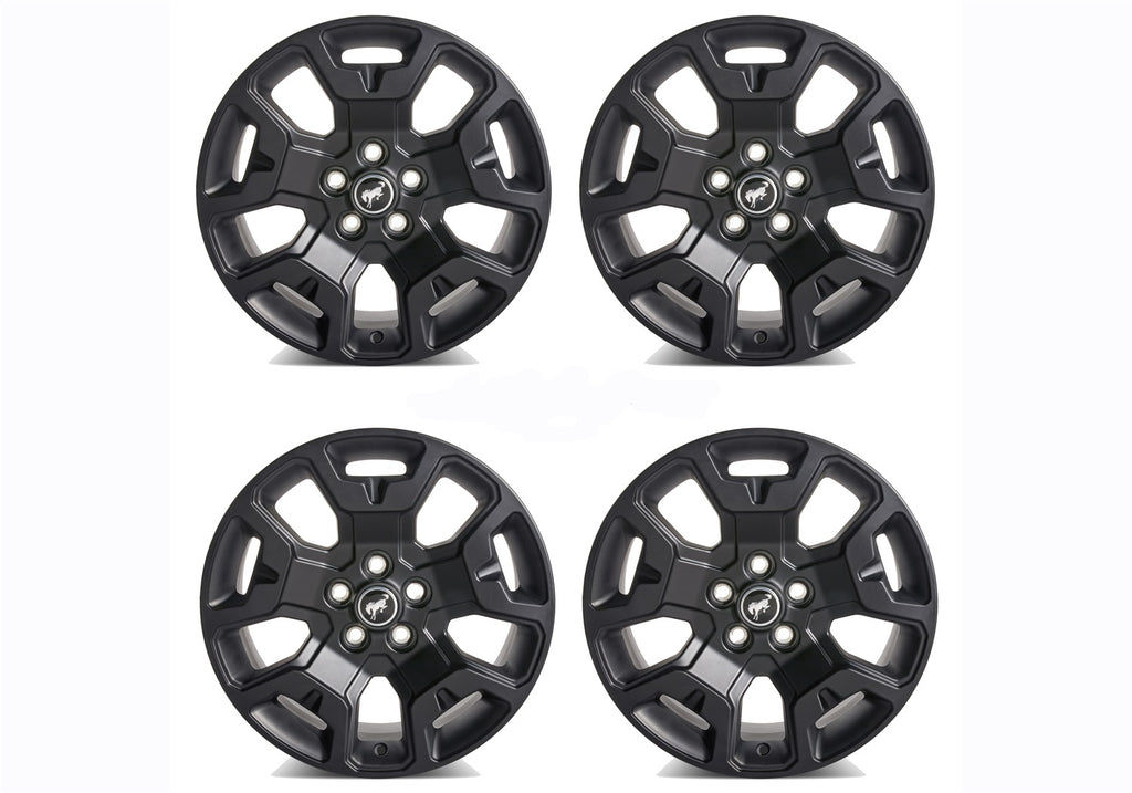 Ford Performance Parts M-1007K-S17BSB 2021-2024 Bronco Sport 17" X 7" Wheel Kit-Low Gloss Black for Select Ford Bronco Sport