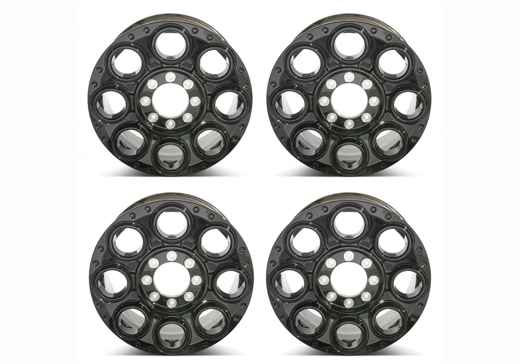 Ford Performance Parts M-1007K-S2008GB2 2023-2026 Super Duty 20" X 8" Caliber Wheel Kit-Gloss Black for Select Ford F-250 Super Duty, Ford F-350 Super Duty, Ford F-450 Super Duty, Ford F-550 Super Duty, Ford F-600 Super Duty