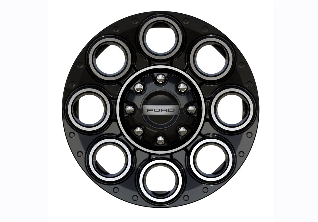 Ford Performance Parts M-1007-S2008GBM 2005-2026 Super Duty 20"X 8" Black Machined Single Wheel for Select Ford F-250 Super Duty, Ford F-350 Super Duty, Ford F-450 Super Duty, Ford F-550 Super Duty, Ford F-600 Super Duty