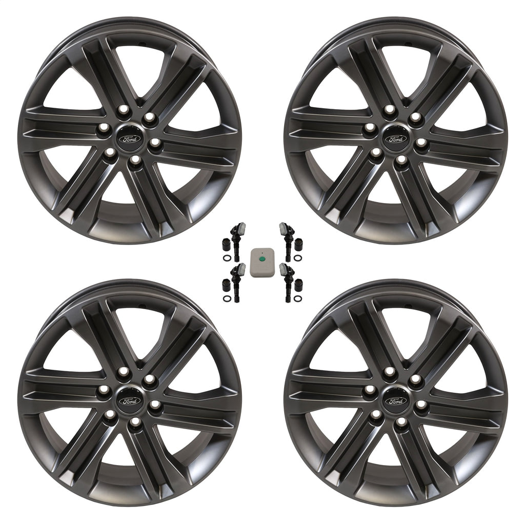 Ford Performance Parts M-1007K-S2085F15A 2024-2025 F-150 20" X 8.5" Wheel Kit-Dark Alloy for Select Ford F-150