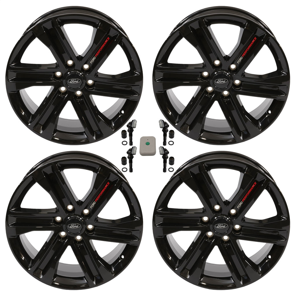 Ford Performance Parts M-1007K-S2085F15BA 2024-2025 F-150 20" X 8.5" Gloss Black Wheel Kit for Select Ford F-150