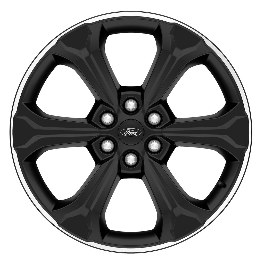 Ford Performance Parts M-1007K-S2295B 2015-2023 F-150 22"X9.5" Wheel Kit-Black With Machined Face for Select Ford Expedition, Ford F-150