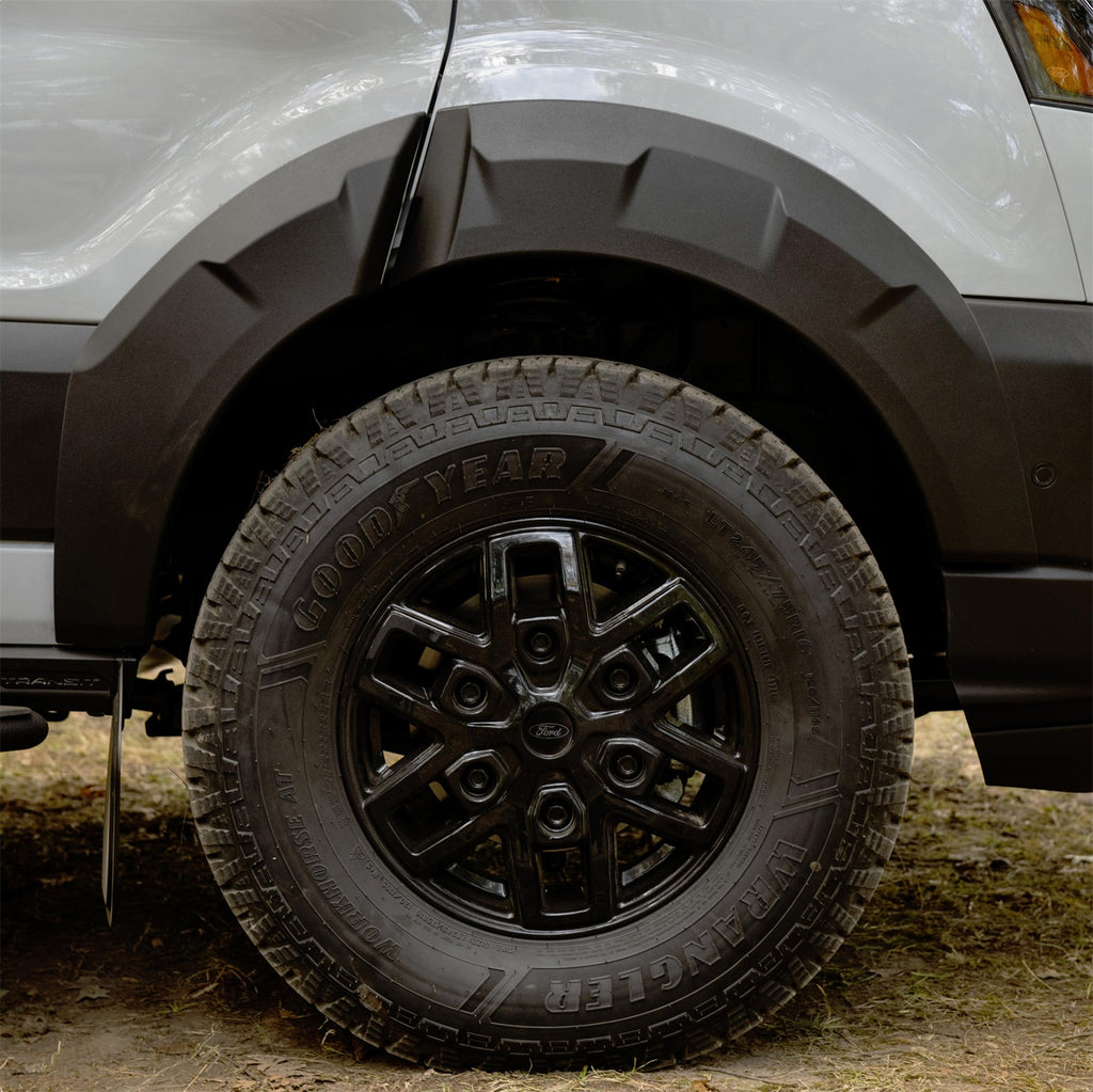 Ford Performance Parts M-1007K-T16MB 2022-2025 Transit 16"X6.5" Wheel Kit-Matte Black for Select Ford Transit Connect, Ford Transit-150, Ford Transit-250, Ford Transit-350, Ford Transit-350 HD
