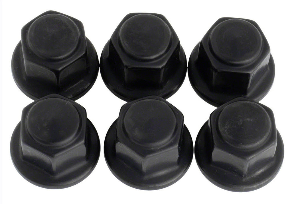 Ford Performance Parts M-1012-BR M12 X 1.5 Black Lug Nut Wheel Kit of 6 for Select Ford Bronco, Ford Bronco II, Ford Bronco Sport, Ford Ranger
