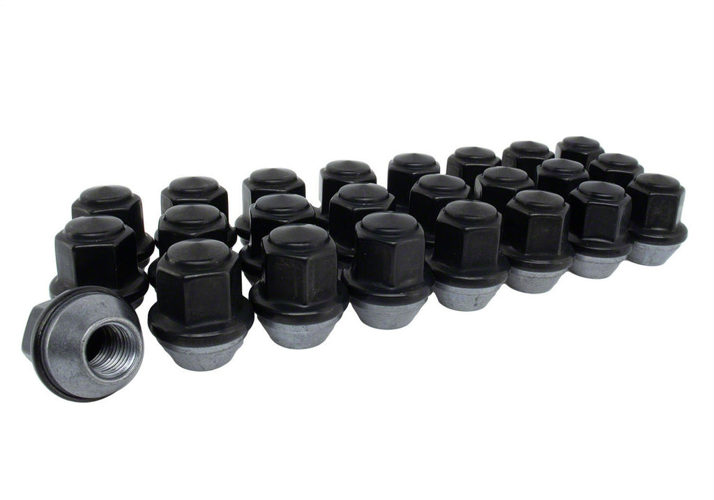 Ford Performance Parts M-1012K-BR M12 X 1.5 Black Lug Nut Vehicle Kit of 24 for Select Ford Bronco, Ford Ranger