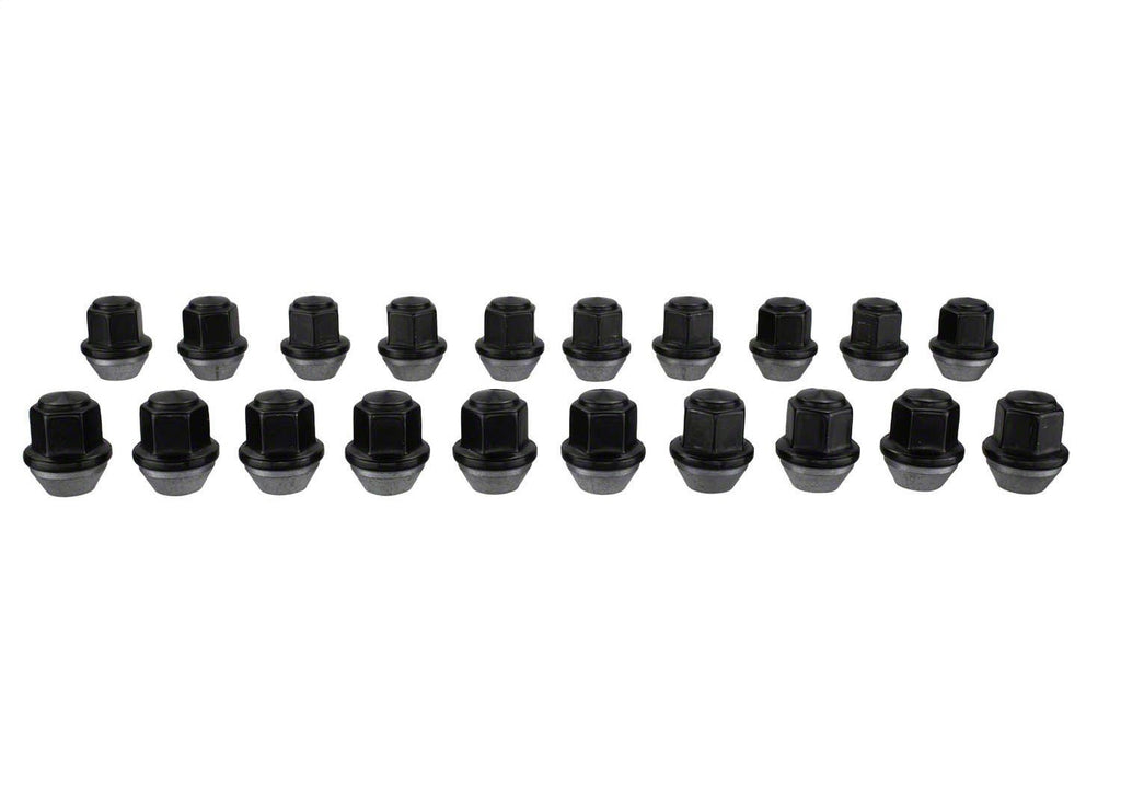 Ford Performance Parts M-1012K-BSB M12 X 1.5 Black Lug Nut Vehicle Kit of 20 for Select Ford Bronco Sport, Ford EcoSport, Ford Escape, Ford Fusion, Lincoln Corsair, Lincoln MKZ