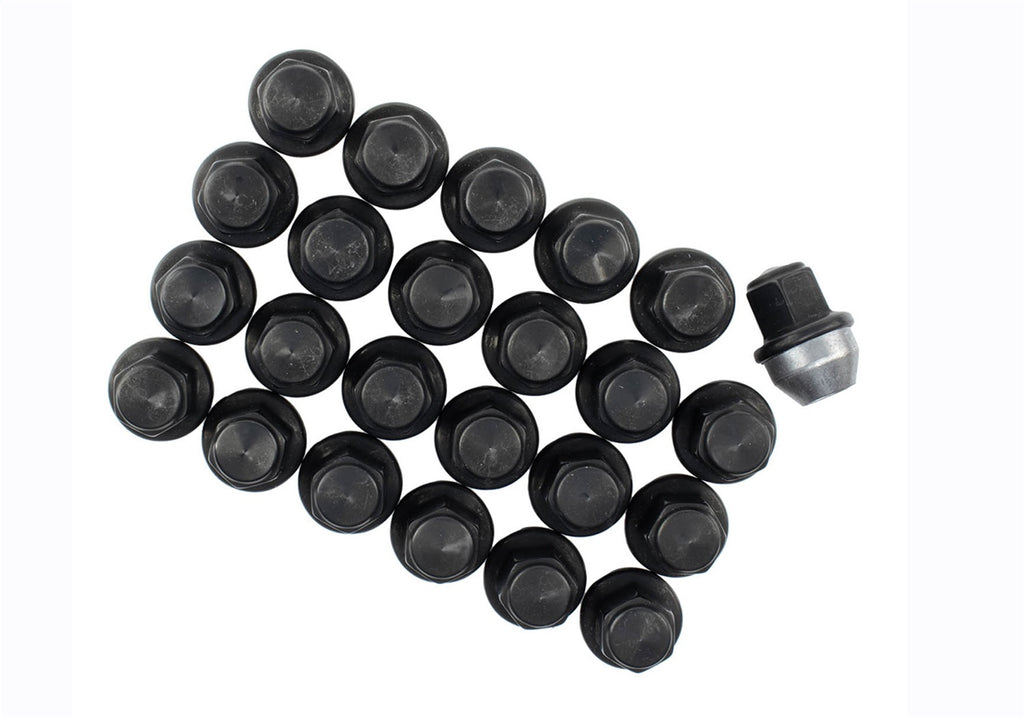 Ford Performance Parts M-1012K-F15B M14 X 1.5 Black Lug Nut Vehicle Kit of 24 for Select Ford Bronco, Ford Expedition, Ford F-150, Lincoln Navigator