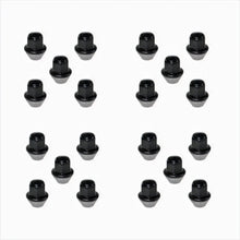 Load image into Gallery viewer, Ford Performance Parts M-1012K-MB M14 X 1.5 Black Lug Nut Vehicle Kit of 20 for Select Ford Edge, Ford Explorer, Ford Fusion, Ford GT, Ford Maverick, Ford Mustang, Ford Mustang Mach-E, Lincoln Aviator, Lincoln Nautilus