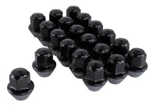 Load image into Gallery viewer, Ford Performance Parts M-1012K-MB M14 X 1.5 Black Lug Nut Vehicle Kit of 20 for Select Ford Edge, Ford Explorer, Ford Fusion, Ford GT, Ford Maverick, Ford Mustang, Ford Mustang Mach-E, Lincoln Aviator, Lincoln Nautilus