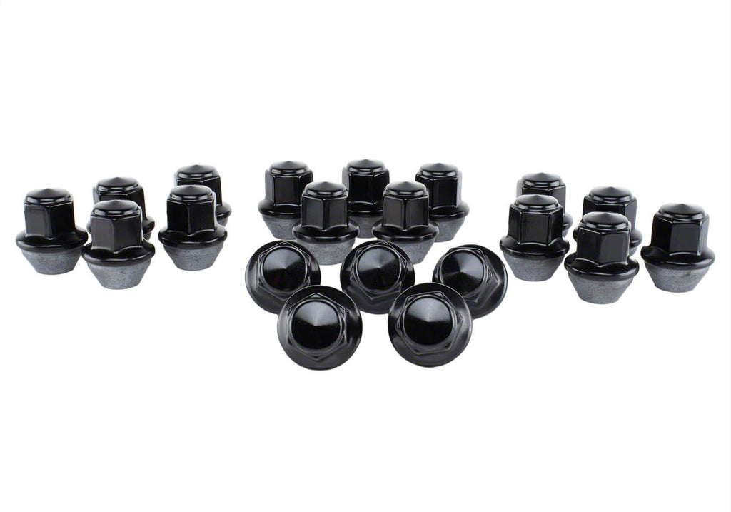 Ford Performance Parts M-1012K-MB M14 X 1.5 Black Lug Nut Vehicle Kit of 20 for Select Ford Edge, Ford Explorer, Ford Fusion, Ford GT, Ford Maverick, Ford Mustang, Ford Mustang Mach-E, Lincoln Aviator, Lincoln Nautilus