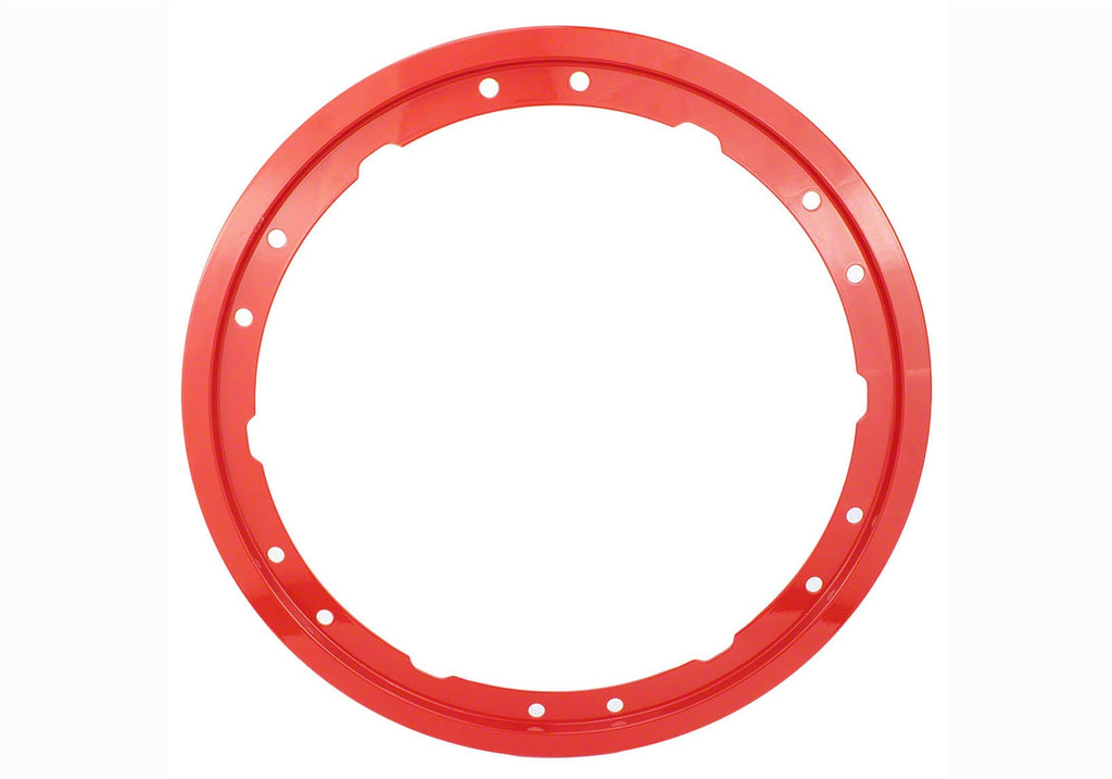 Ford Performance Parts M-1021-BLR 2021-2025 FP Beadlock Wheel Trim Ring - Red for Select Ford Bronco, Ford F-150