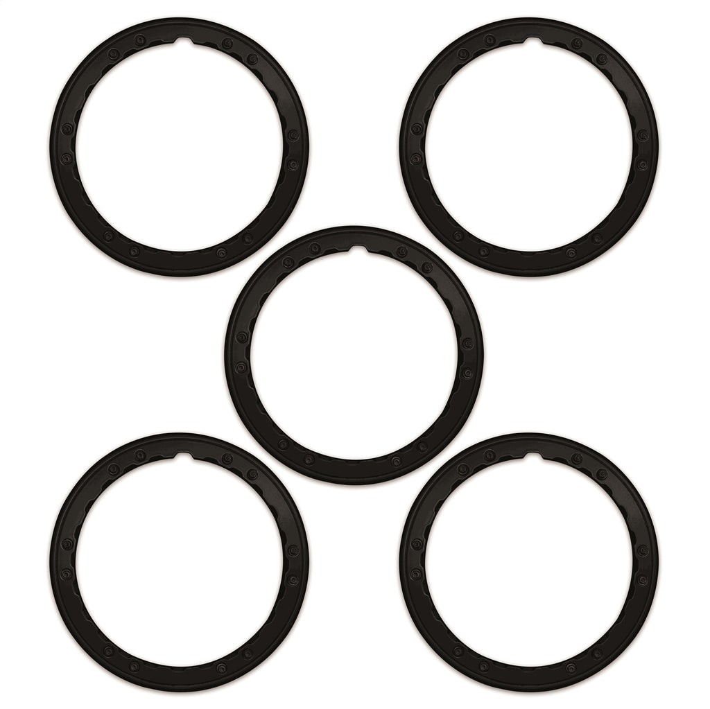 Ford Performance Parts M-1021K-BLB 2021-2025 Bronco Beadlock Trim Ring Kit-Black for Select Ford Bronco