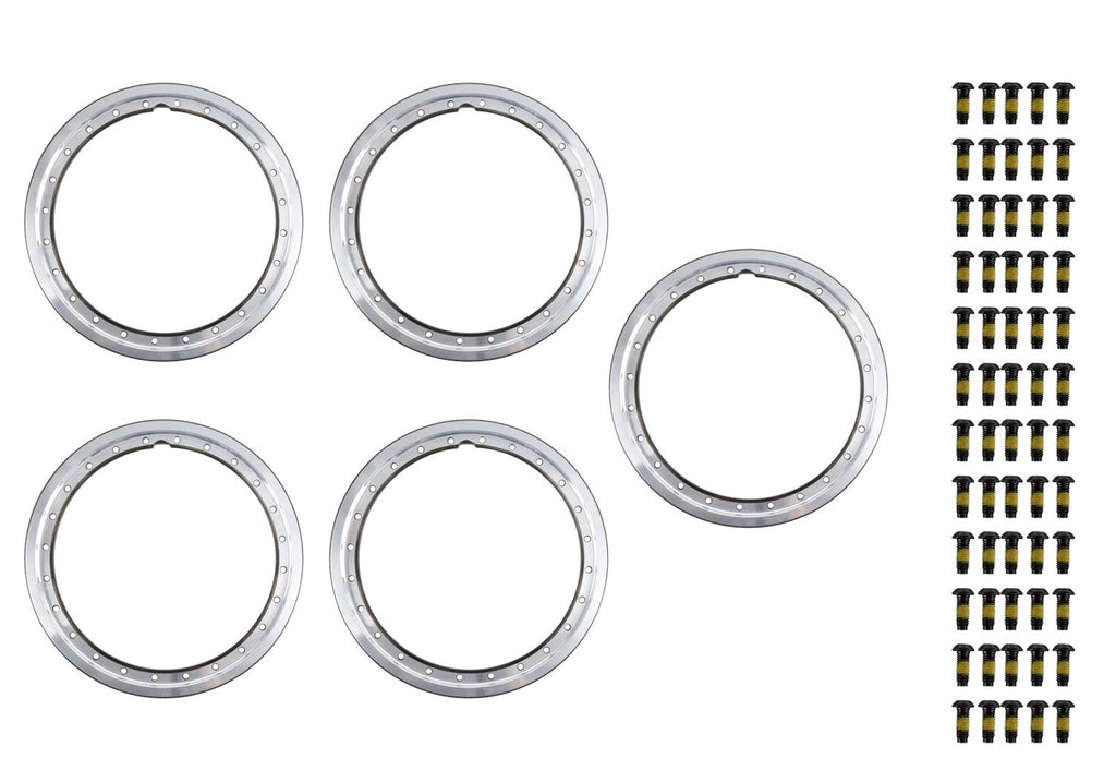Ford Performance Parts M-1021K-BLG 2021-2025 Bronco Beadlock Trim Ring Kit-Gray for Select Ford Bronco