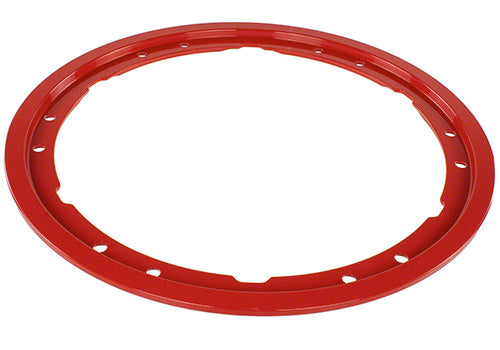 Ford Performance Parts M-1021K-BLR 2021-2025 Bronco Beadlock Trim Ring Kit-Red for Select Ford Bronco